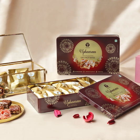 Uphaaram – Premium Gifting Box of 20 Dry Fruit Bites