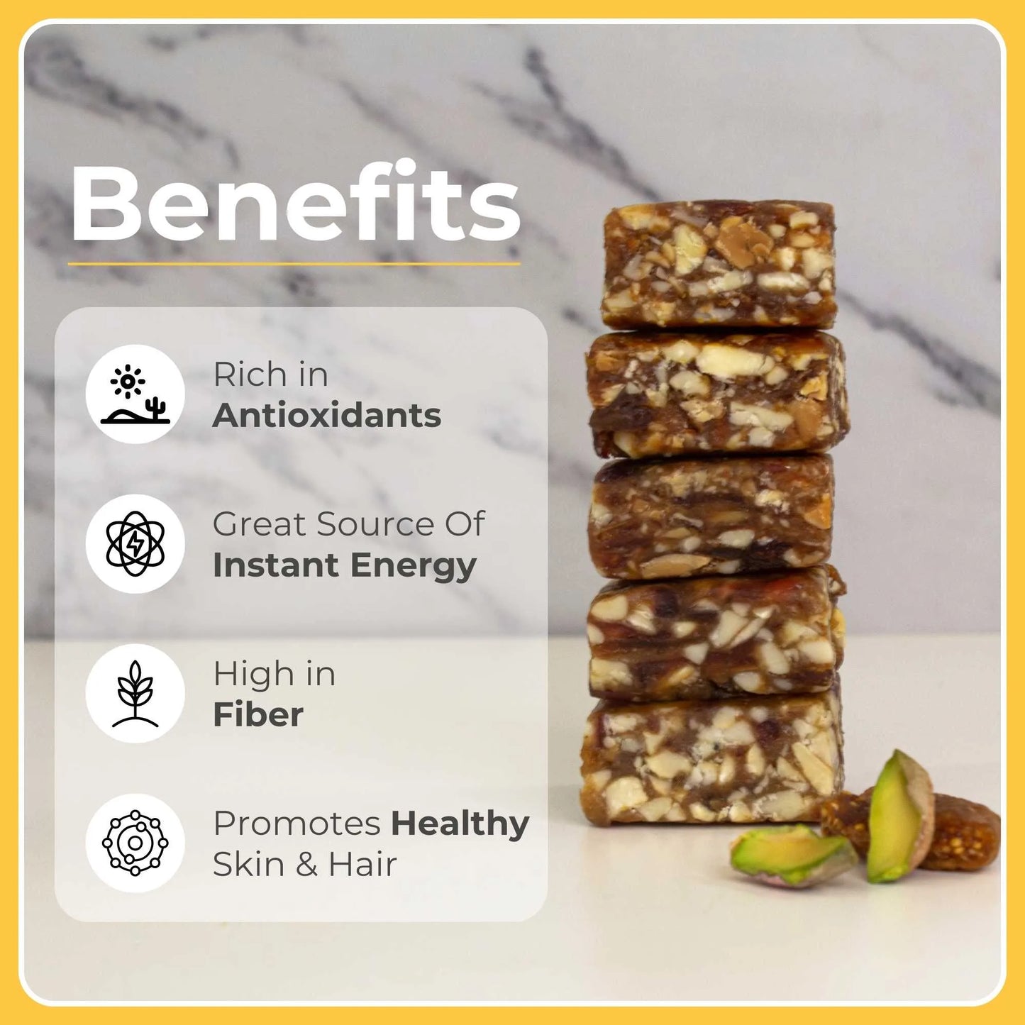 Uphaaram – Premium Gifting Box of 20 Dry Fruit Bites