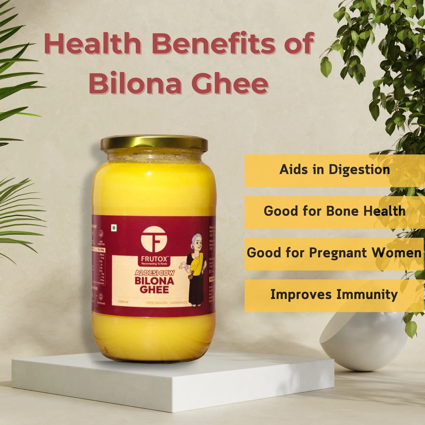 A2 Desi Cow Bilona Ghee – Hand-Churned, Traditional