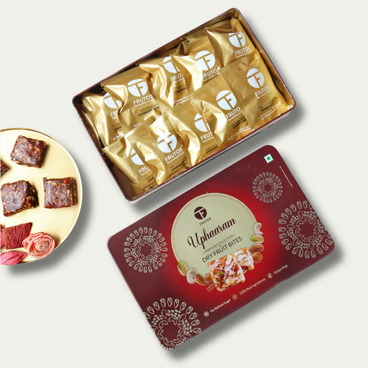Uphaaram – Premium Gifting Box of 20 Dry Fruit Bites