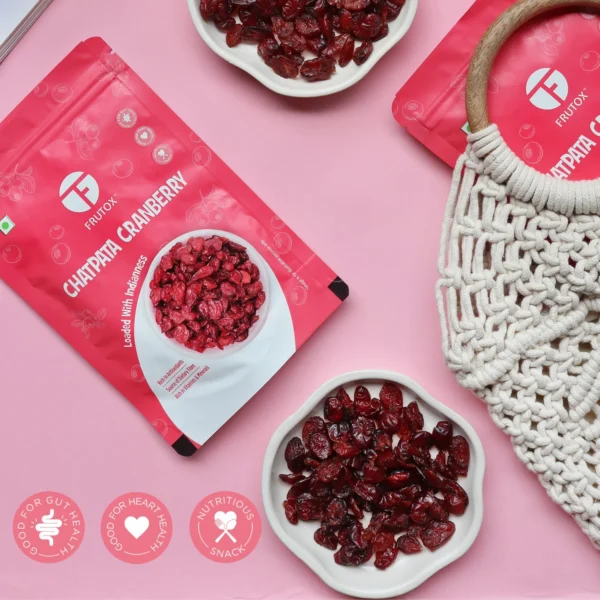 CHATPATA CRANBERRY | SWEET & SALTY Healthy Snack for Kids and Adults | Immunity Booster & Rich in Antioxidants